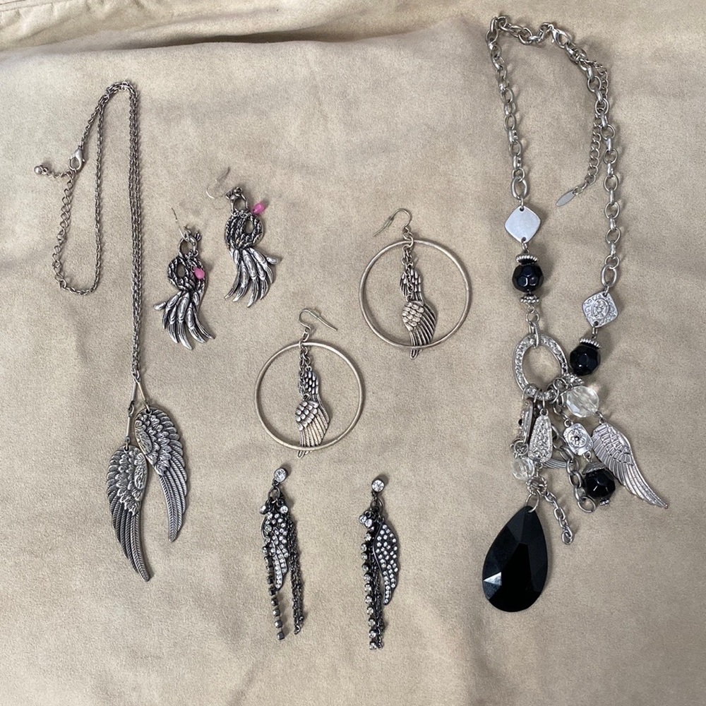Angel Wing Jewelry Bundle